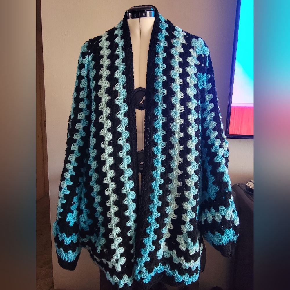 Granny stitch Hexy Cardigan